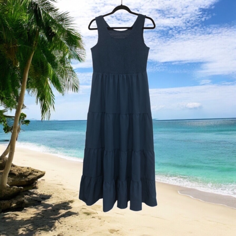 Women’s Summer Casual Long Dress size L - Picture 2 of 8